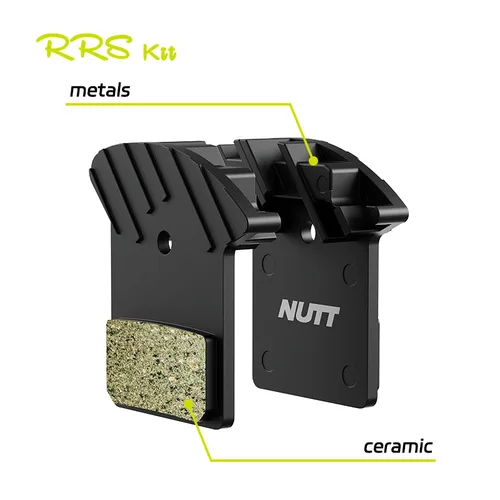 Imagen 1 del producto Pastillas de freno de disco hidráulico para bicicleta Nutt, patinete de disipación de calor de resina semimetálica para aceite Nutt Avid Bd1 Bd3 E9