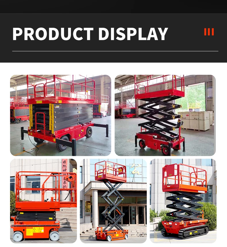 

Колесный электрический автоматический подъемник - подъемная платформа промышленной фабрики 8м 500кг