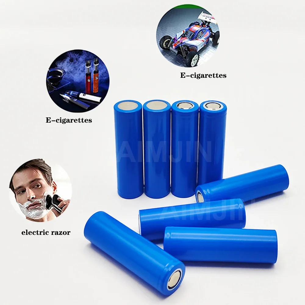 18650แบตเตอรี่แบบชาร์จได้3.7V 2000mAh พร้อมความสามารถในการชาร์จแบตเตอรี่ลิเธียมไอออนแบบชาร์จไฟได้สำหรับการโกนหนวดคอมพิวเตอร์แบบรีโมท