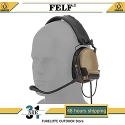 C5 Tactical Headset Noise Canceling Earmuffs Noise Resistant Shooting Headset/Electronic Hearing Protector