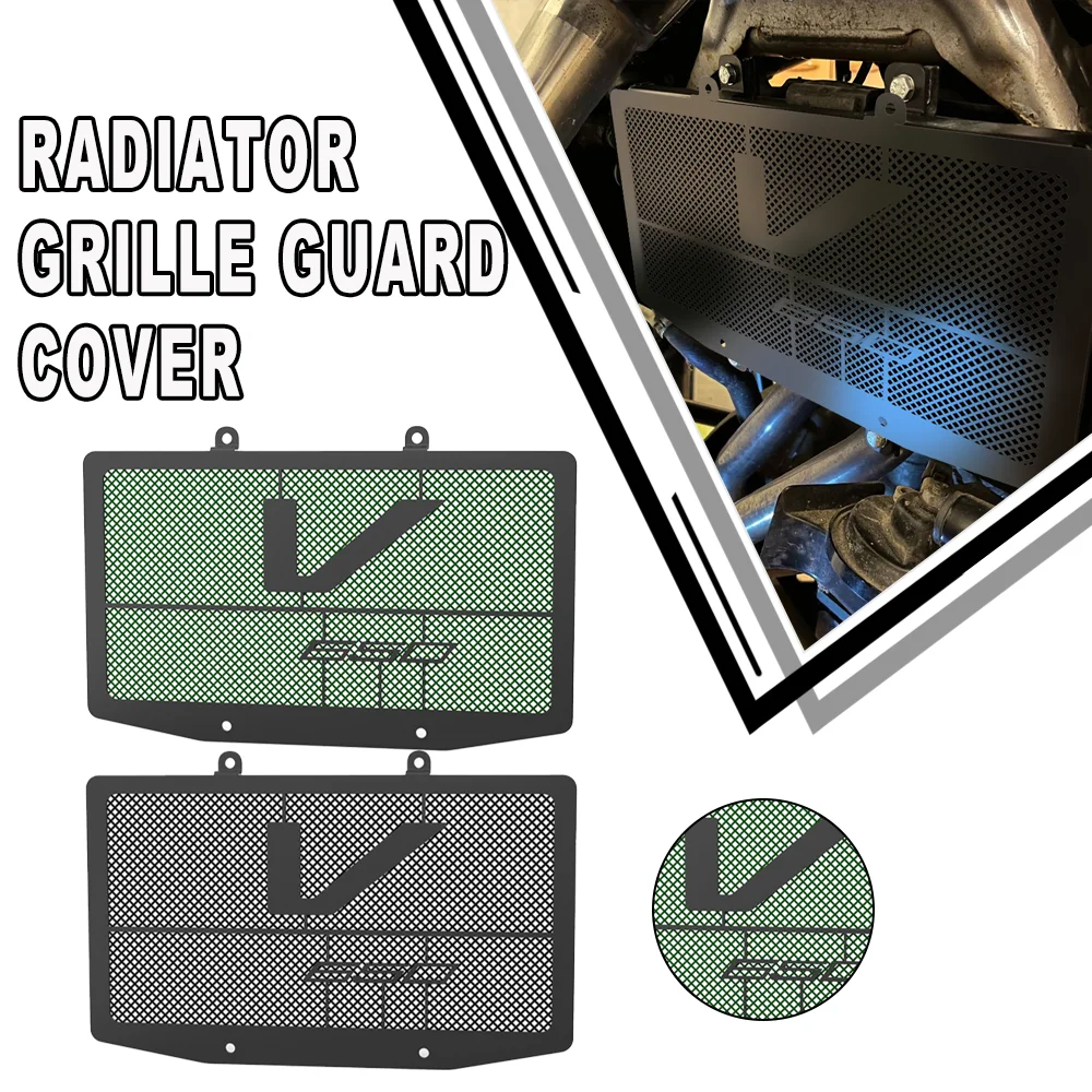 

Motorcycle Radiator Grille Guard Cover Water Tank Protective FOR KAWASAKI KLE650 VERSYS 650 ABS 2006 2007 2008 2009 KLE 650