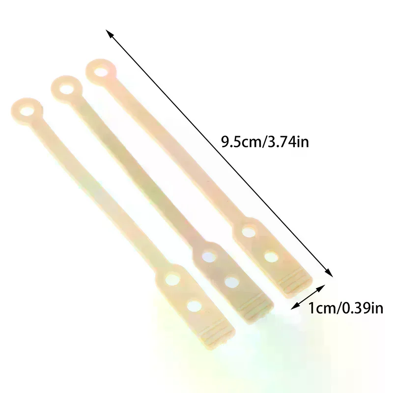 50Pcs 9.5*1cm Salon Perming Cold Rods Rubber Band Durable Hair Roller Fixing Tools Hair Rod Clip Accessory High Quality Elastic