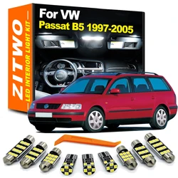 ZITWO 15Pcs LED Interior Reading Map Trunk Light Kit For VW Volkswagen Passat B5 B5.5 1997- 2001 2002 2003 2004 2005 Accessories