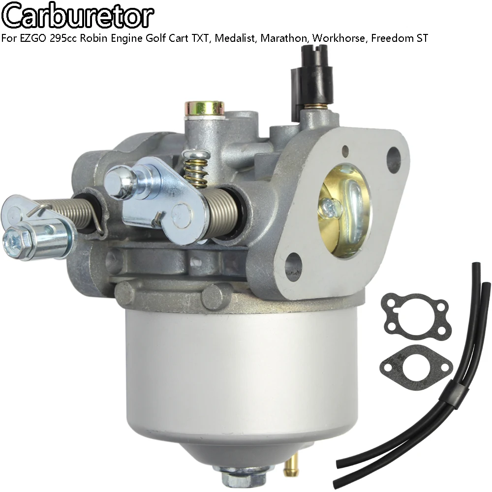 

Carburetor 295cc 72558G01 For EZGO Golf Cart 1991+ Marathon TXT Medalist Workhorse Freedom ST GF16 Robin 4T 26645-G01 603901