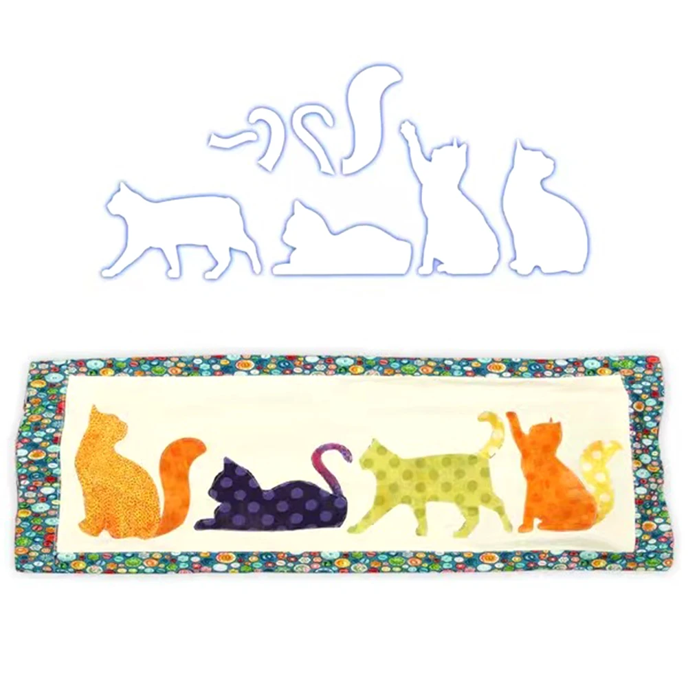 

Cat Template DIY Adorable Textile Home Decor Ideas Board Ruler For Household