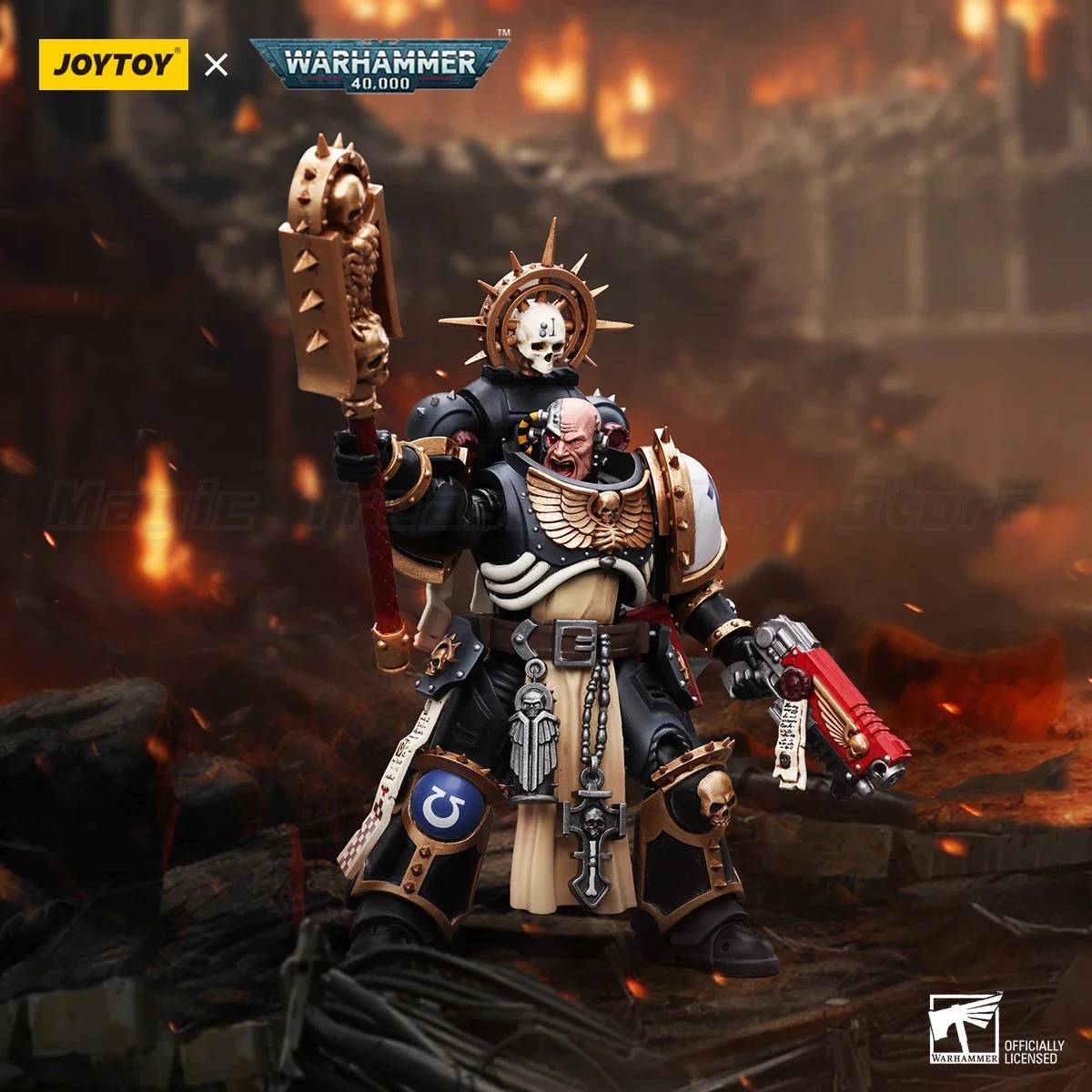 

【MT】24-Hour Shipping JOYTOY Warhammer 40K UItramarines Chaplain (lndomitus) Model Toy 1/18 Action Figure