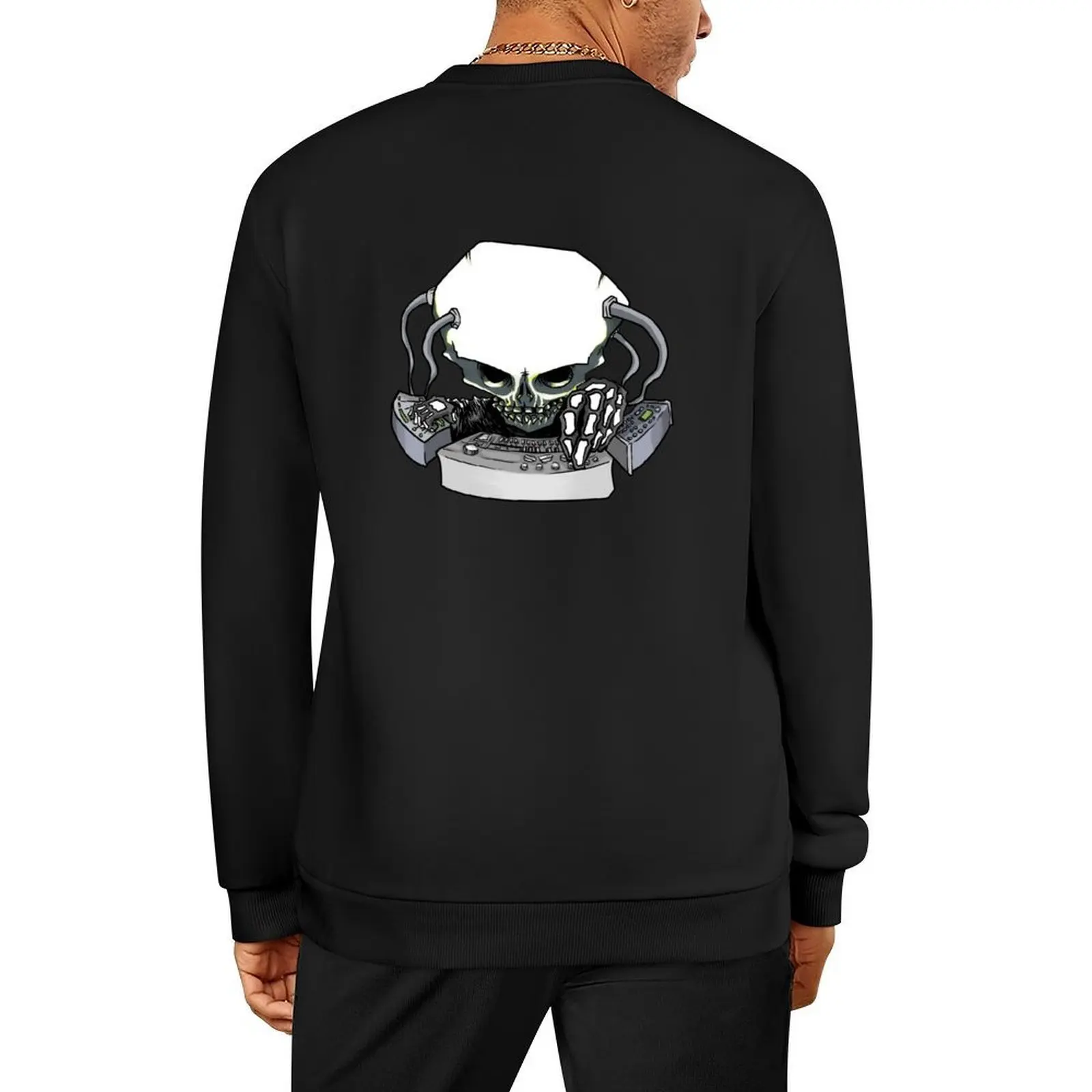 

Clubbing Skull Pullover men's sweat-shirt set men's coat fashion men korean autumn clothes men's sweatshirts