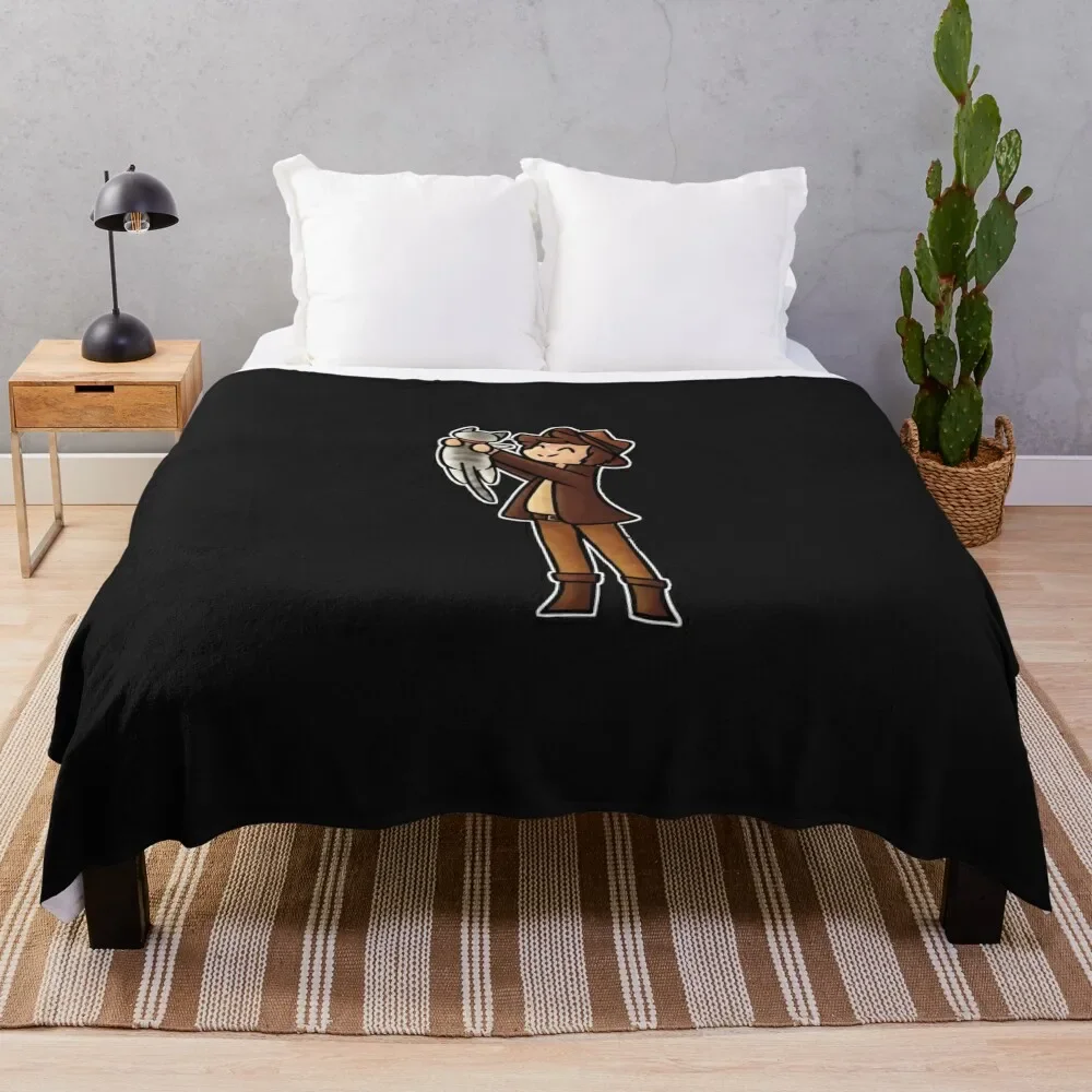 

GoodTimesWithScar Hermitcraft Stickers Sticker Throw Blanket Travel for babies Beautifuls Giant Sofa Blankets
