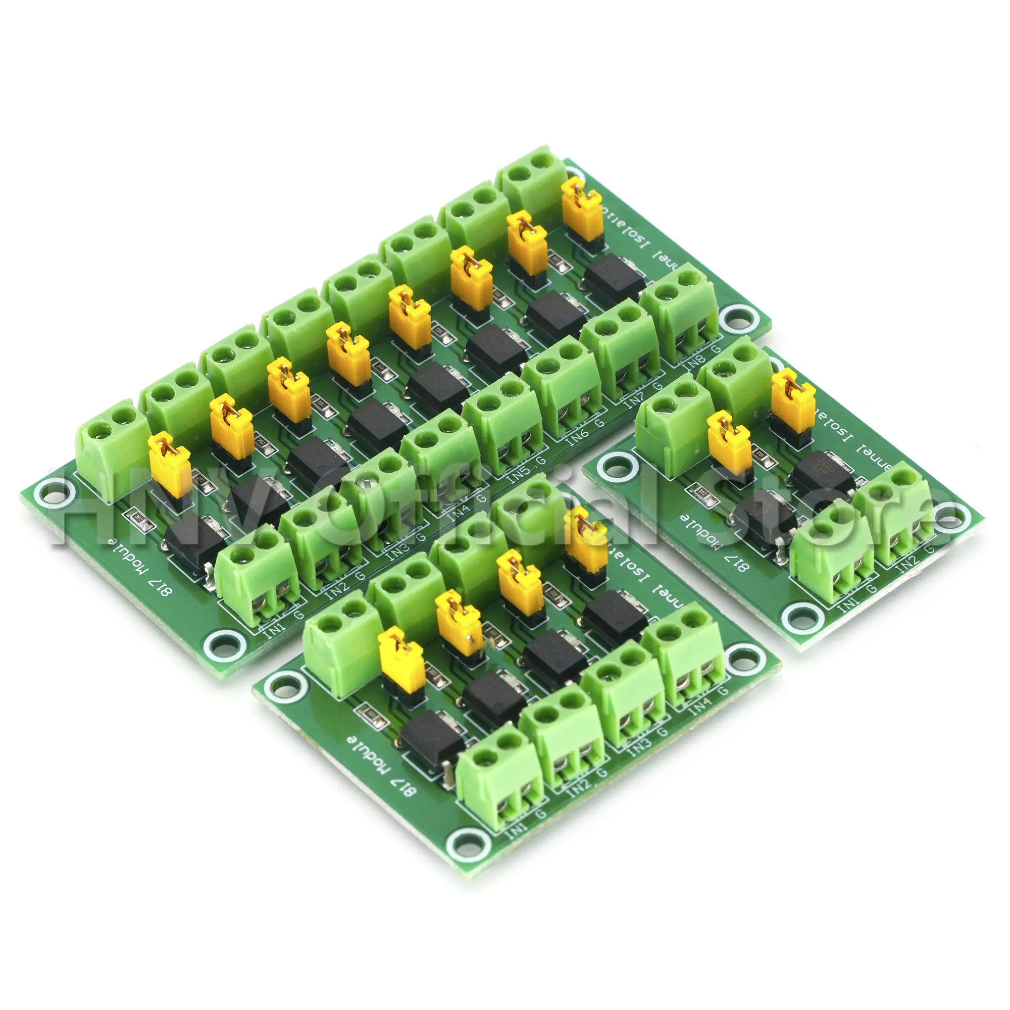 PC817 3.6-30V 2 4 Channel Optocoupler Isolation Board Voltage Converter Adapter Module Driver Photoelectric Isolated Module 817