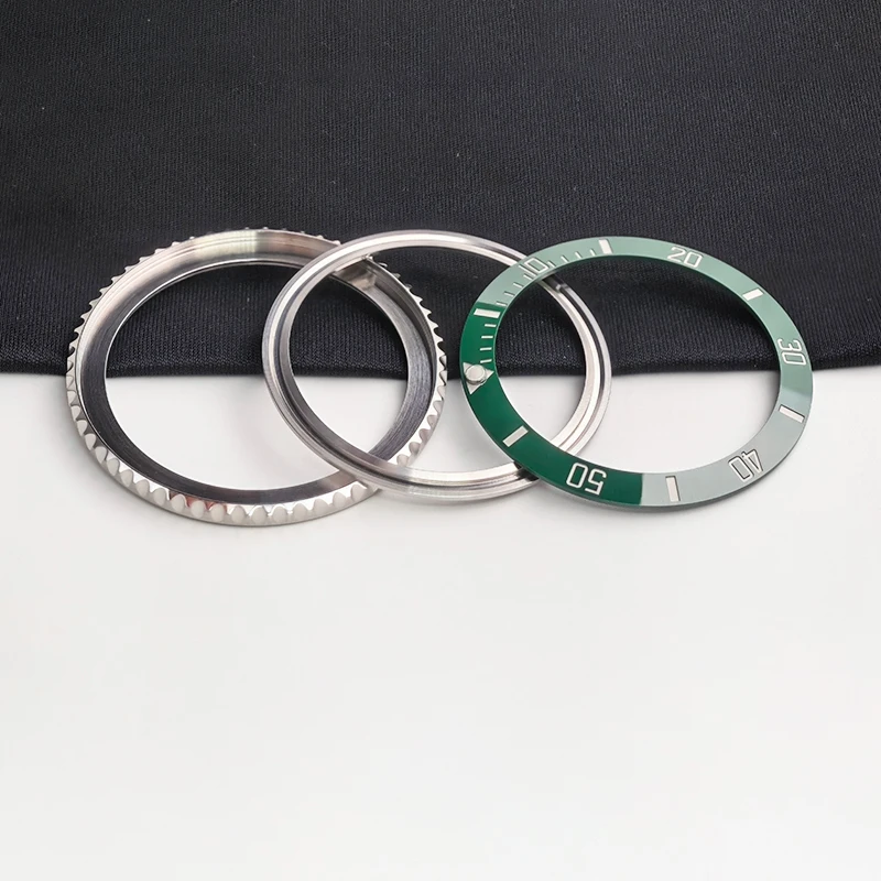 Watch Bezel For RLX 40mm Submariner 116610LV 116610LN Generic Watch Parts Aftermarket Replacement