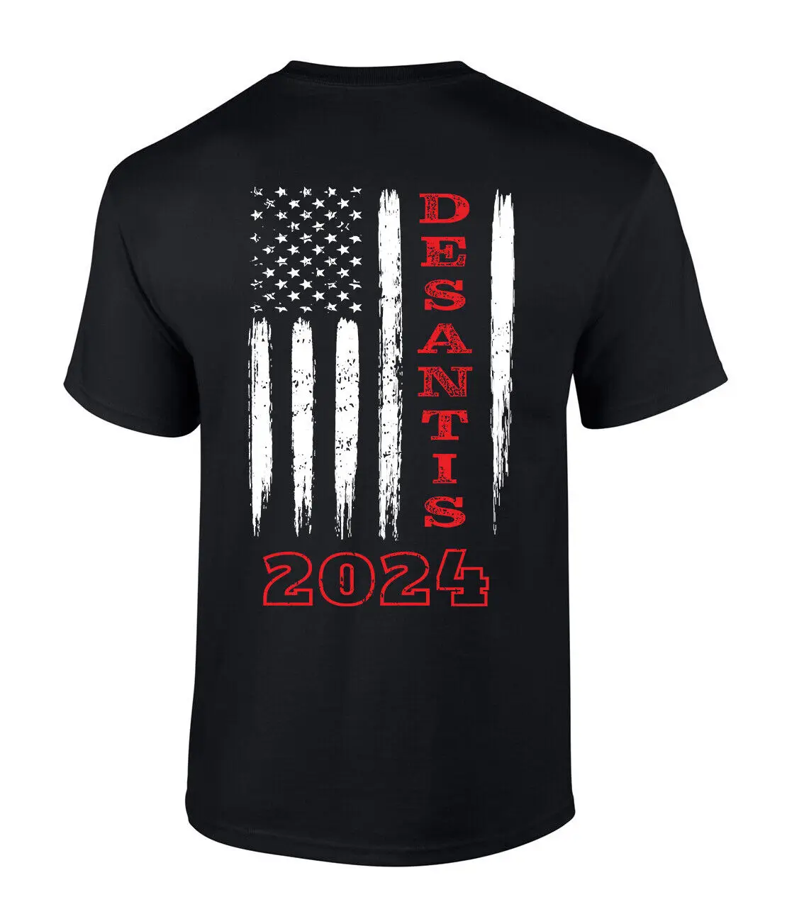 DeSantis 2024 American Flag Patriotic Ron Mens