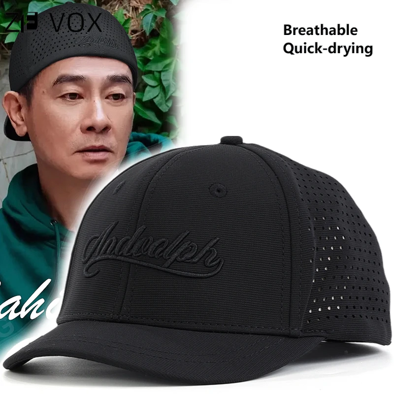 5cm Short Brim Baseball Cap for Men with Sun Protection and Outdoor Breathability  Golf hat