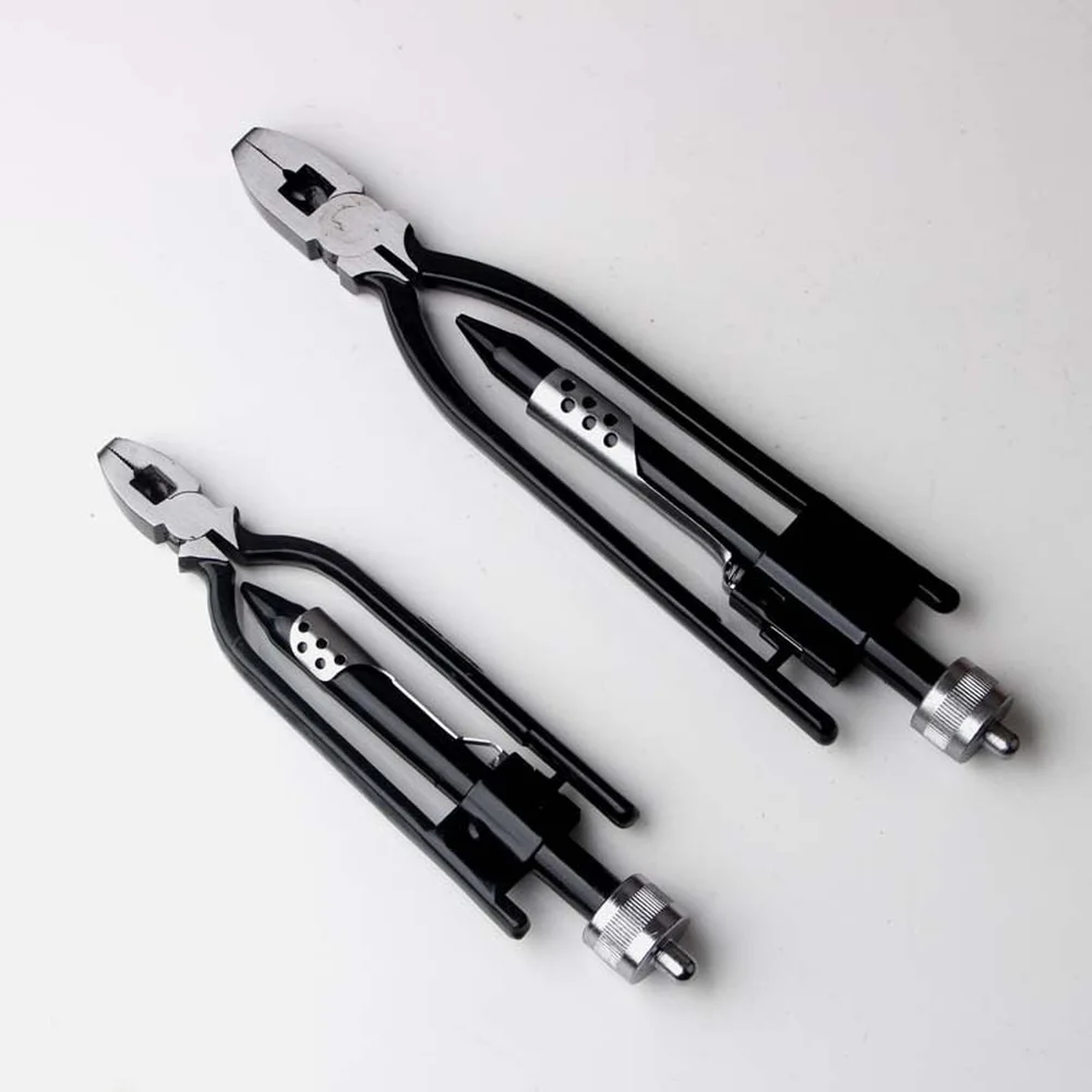 compact wire twisting pliers 6 9 inch with 45 steel build for aviation safety locks and For motorcycle wiring tasks lightweight