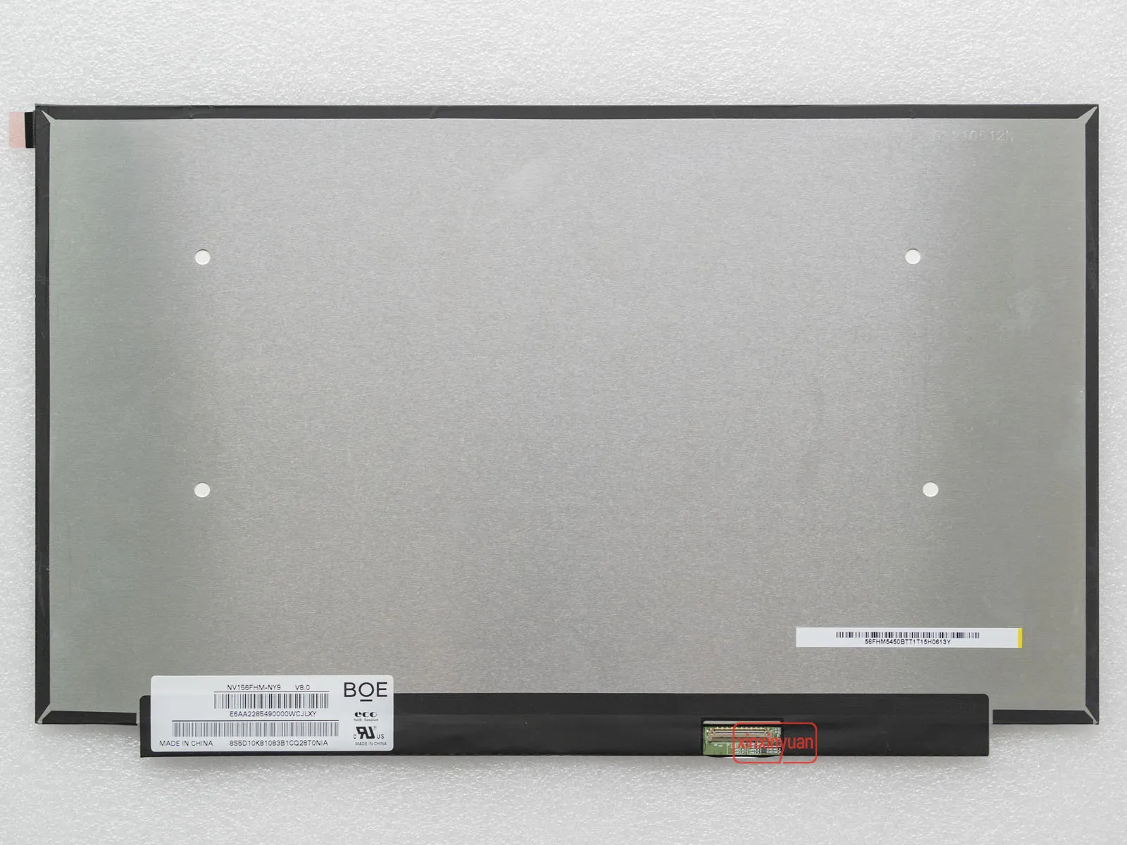Imagem -02 - Tela Lcd do Portátil para Dell 156 165hz Nv156fhm-ny9 Ny7 Encaixe B156han12.1 Lp156wfg-spt1 Dell G15 5510 5515 1920x1080 Exposição 165hz 40pin