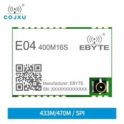 E04-400M16S STM S2-LP 413-479Mhz 16dBm 1000m Range Low Power Consumption 433MHz ISM Band SPI RF Module