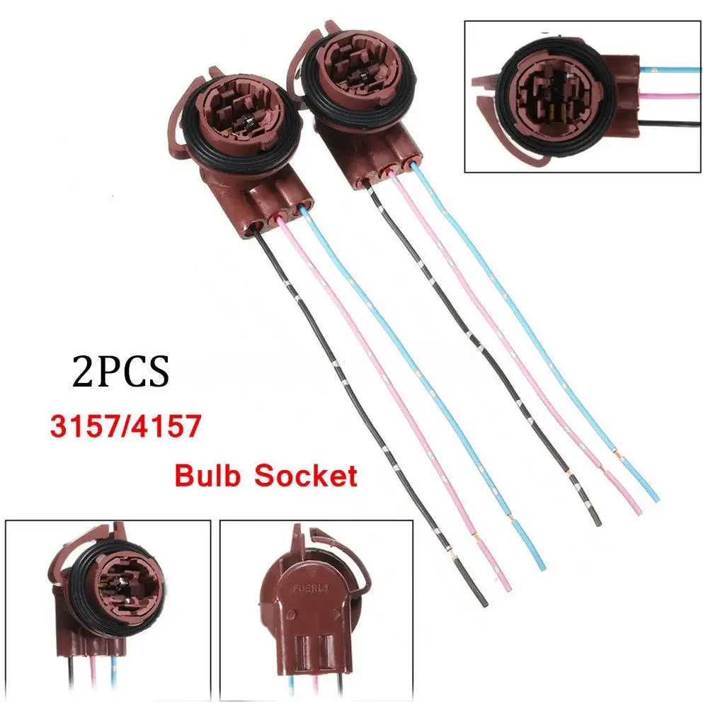 1156/1157 socket wire harness T20/7443 3157LED brake lamp holder T10 lamp holder has complete models.