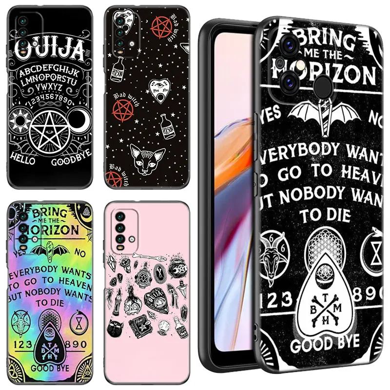 Witches Moon Tarot Witch Ouija Phone Case For Xiaomi Redmi 11 Prime 11A 12C 13C A1 A2 + 12 10 5G 8A 9A 10A 9C 10C 9i 12R Note 9T