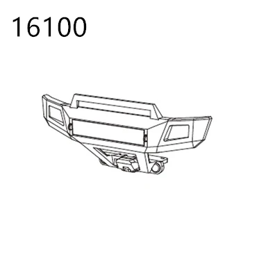 MJX Hyper Go H16H 16208 16209 16210 Modifiziertes Zubehör Differential Stoßdämpfer Reifen Stoßstange Getriebe 1/16 RC Auto Ersatzteile – Detail 5