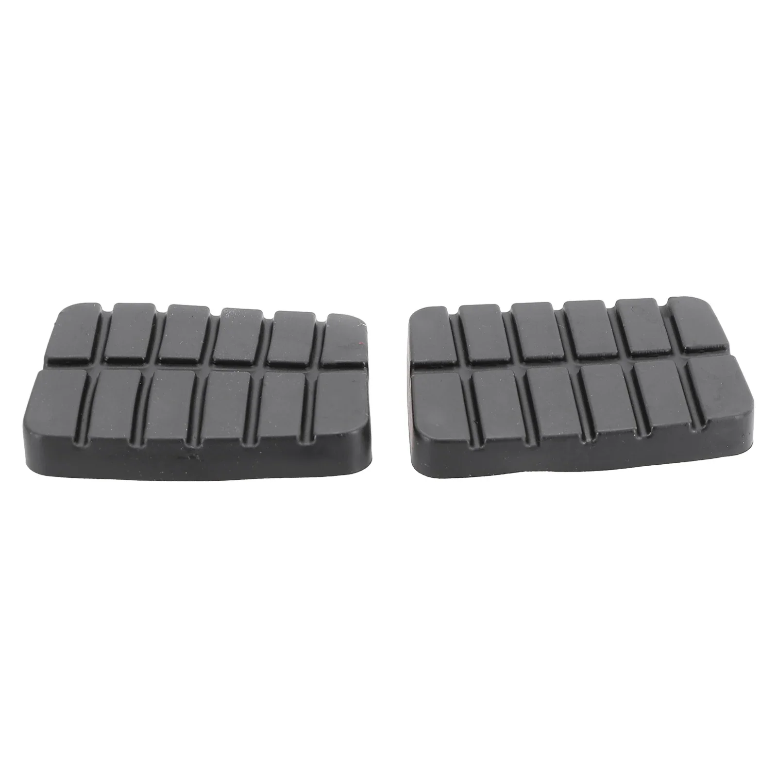 Clutch Pedal Pads Brake 2pcs 46531-M3000 ABS Black Direct Fit For Nissan D21 1986-1997 For Datsun 210 1974-1982