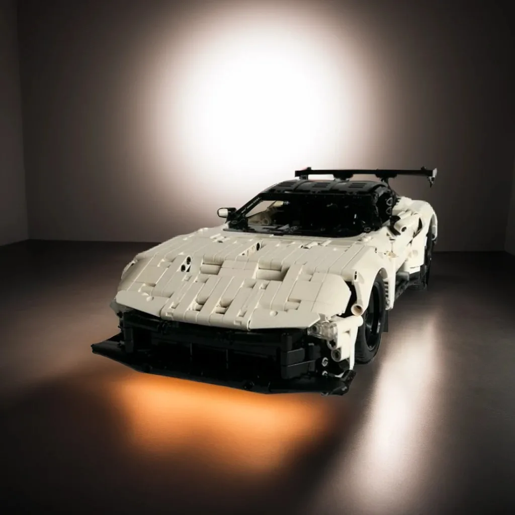 

2014 шт. MOC суперкар 1:12 технический Martin Vulcan спортивный автомобиль DIY модель строительные блоки игрушки на день рождения подарок
