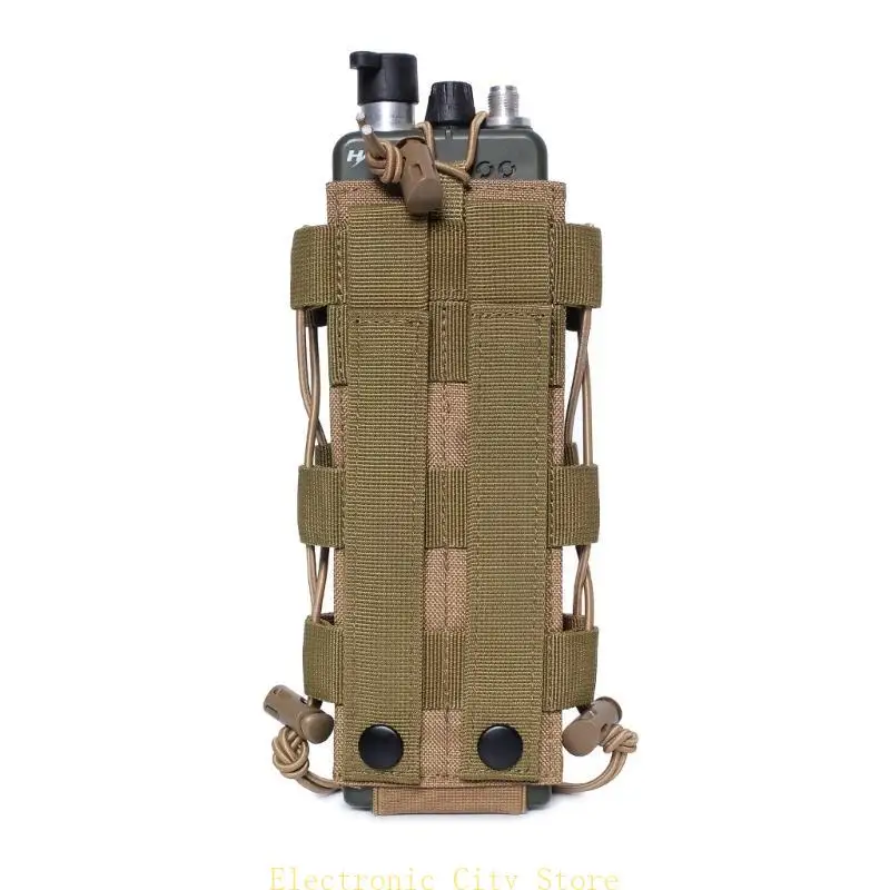 

Tacticals Radio Walkie Talkie Holder Bag Adjustable Waist Belt Bags Case HU8D