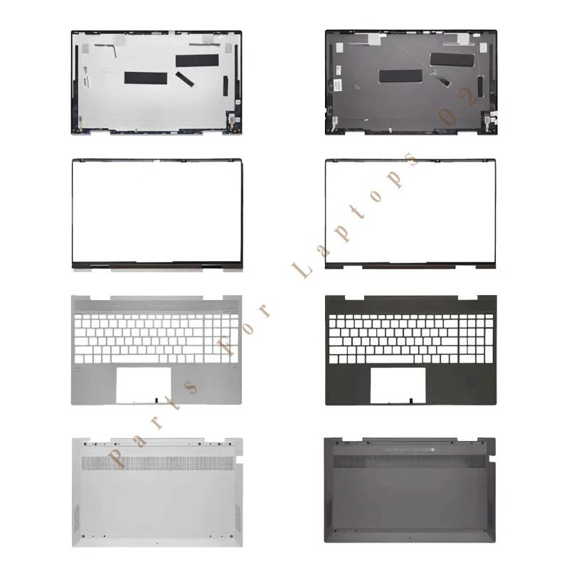 P Front Bezel Palmrest Top Bottom Case Hinges Repalce Cover LCD Back Cover For HP ENVY X360 15-ED 15M-ED 15-EE 15M-EE TPN-C149