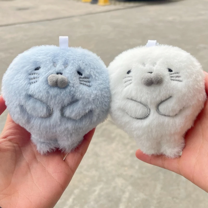 

Милые мягкие плюшевые брелоки-тюленья, кавайные животные, подвески для детских школьных ранцев, аксессуары для рюкзаков, подарки на Рождество и Новый год для детей