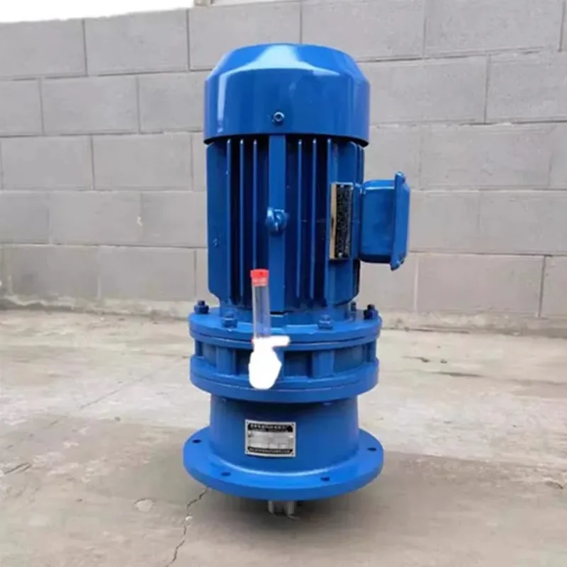 Cycloid pinwheel reducer, horizontal vertical small gearbox with copper core motor reducer