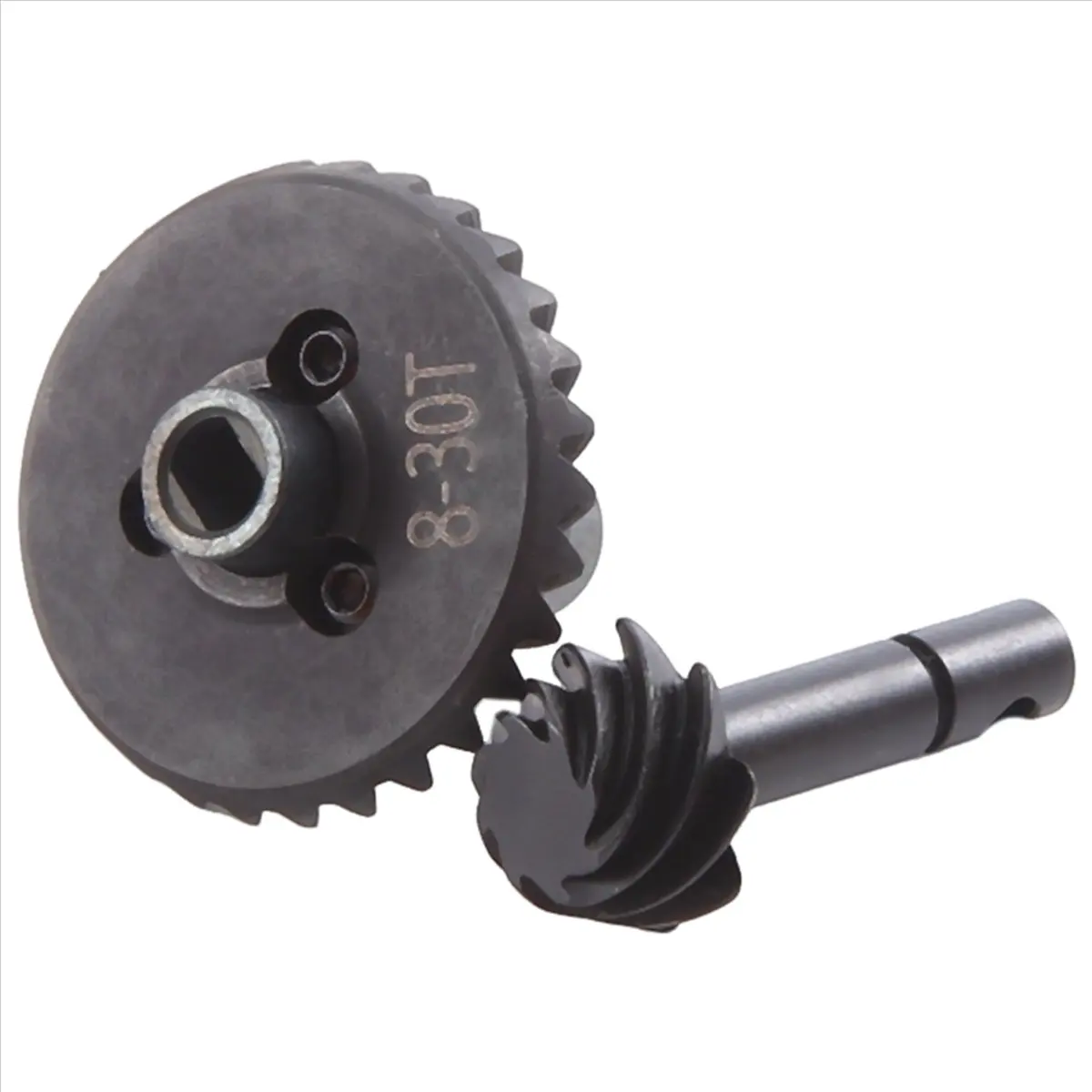 A48U 30T/8T Steel Helical Bevel Axle Gear for 1/10 RC Crawler Axial Axial SCX10 II 90046 90047 Reverse Gear
