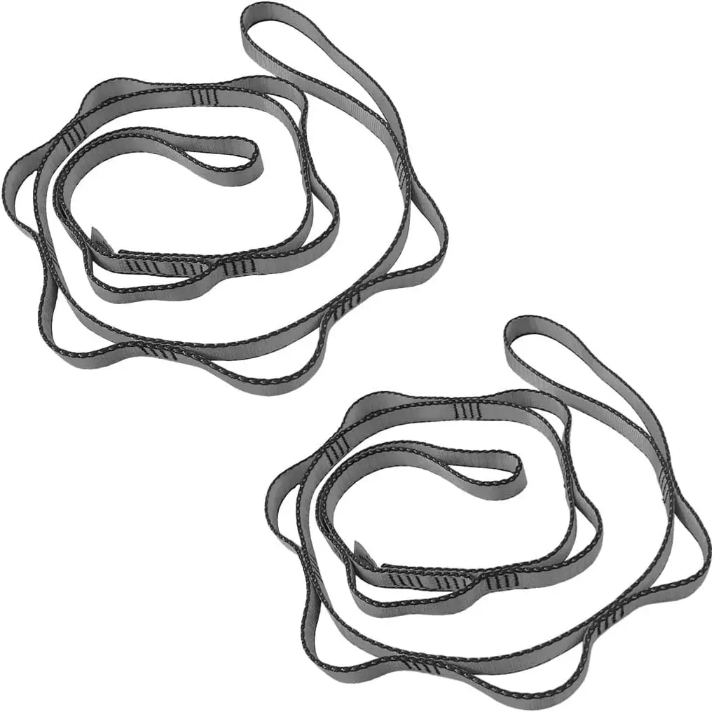 Daisy Chains-Correa de extensión para hamaca de Yoga, eslinga de escalada de nailon ajustable, correa extensible para Fitness, Pilates y ejercicio