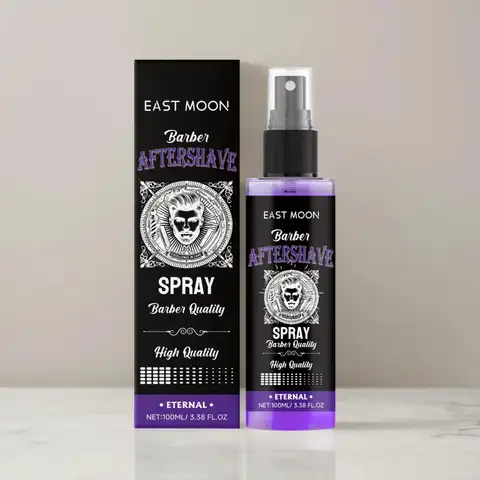 Deep Moisturizing Aftershave Spray 100ml Efficient Hydration Repair Soothe Beard Reduce Redness Swelling Non Greasy Soft