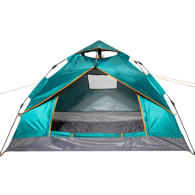 Imagem -02 - Pessoa Jardim Piquenique Camping Tenda Impermeável uv Prova Abrigo Tenda Automática Frame Sistema 2