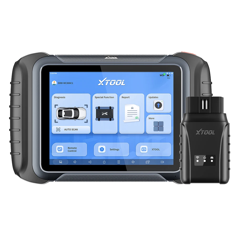 Upgrade XTOOL D8W Vehicle Diagnostic Tools OBD2 Car Scanner Bi-Directional Control Automotive All System Diagnostic Tools