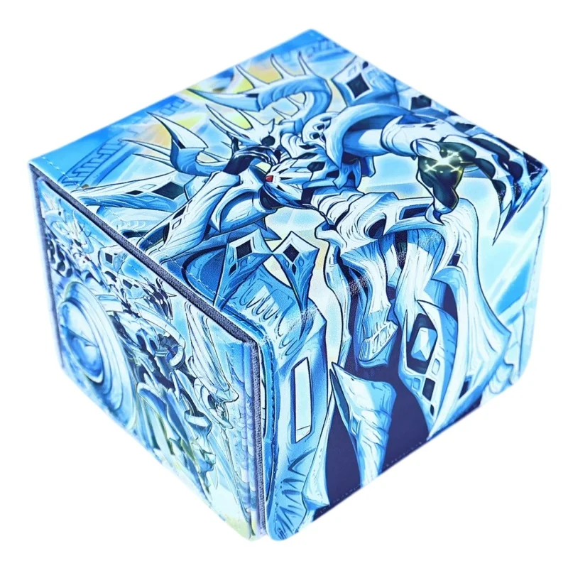 Yu-Gi-Oh！Angelechy Shatrana Deck Leather Magnetic Card Box Angelechy Endgame Problem Game Collection Card Storage Box Toy Gift