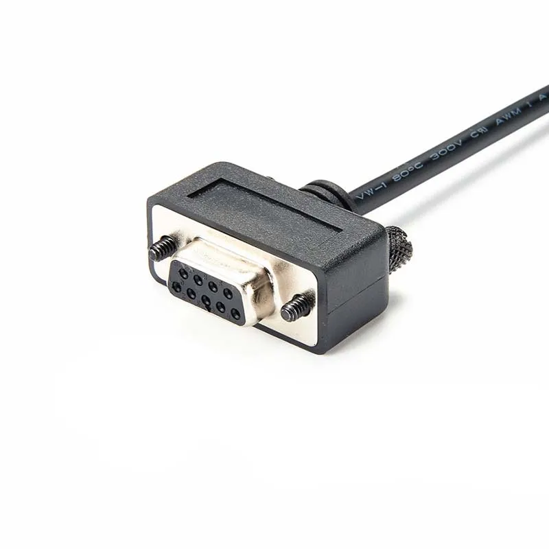 CAN Bus Data Logger Connection Cable: DB9 to Banana Plug/Alligator Clip, DB9 Female Automotive Test Lead