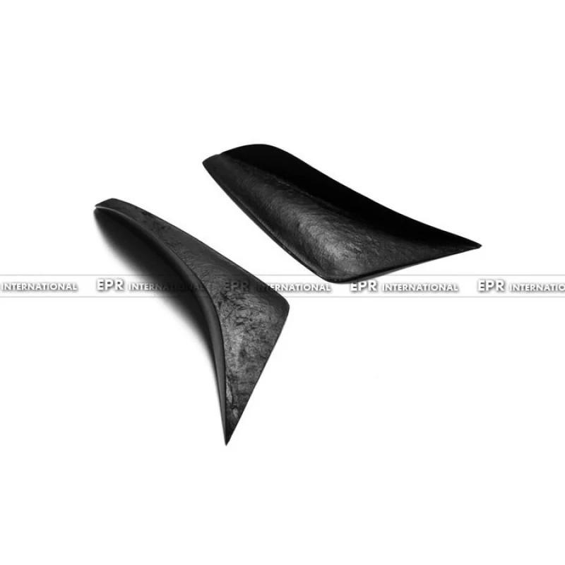 

SAAR Compatible with 2008-2012 Nissan GTR R35 Carbon Fiber Modified Air Knife Bumper Side Spoiler Front Blade