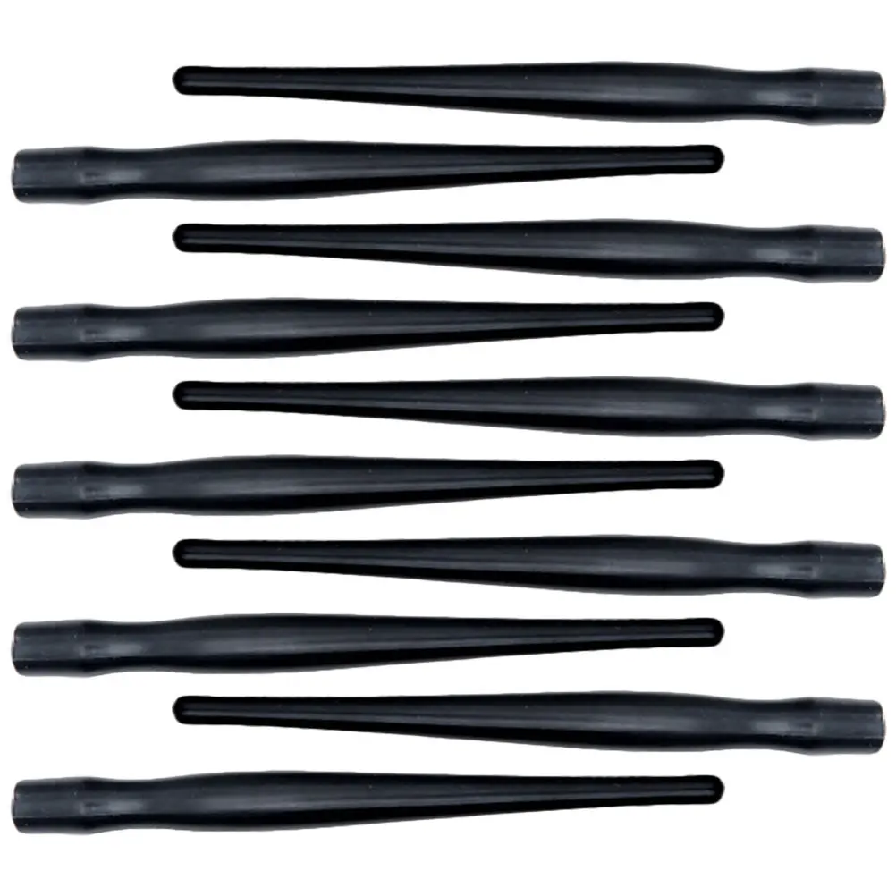 

10Pcs Black Plastic Pen Holder Easy to Use Smooth Grip for Thin Lines Uniform Drawing Comic Nib Holders Art Supply Tool