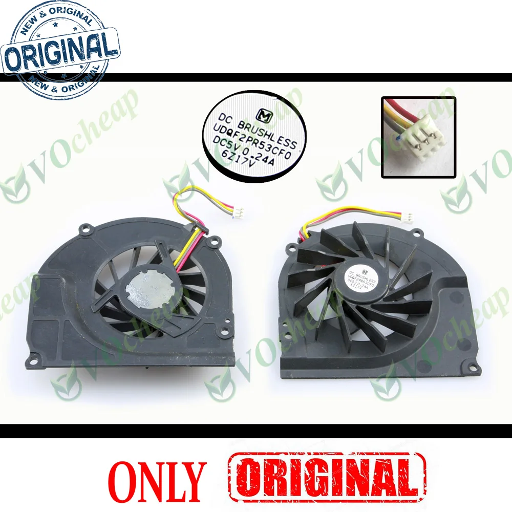 

Genuine New Laptop Cooling Fan CPU Cooler For SONY VGN-C100 VGN C100 C290 C190G C210E C220E C21GH/W C2Z PCG-6P1M - UDQF2PR53CF0