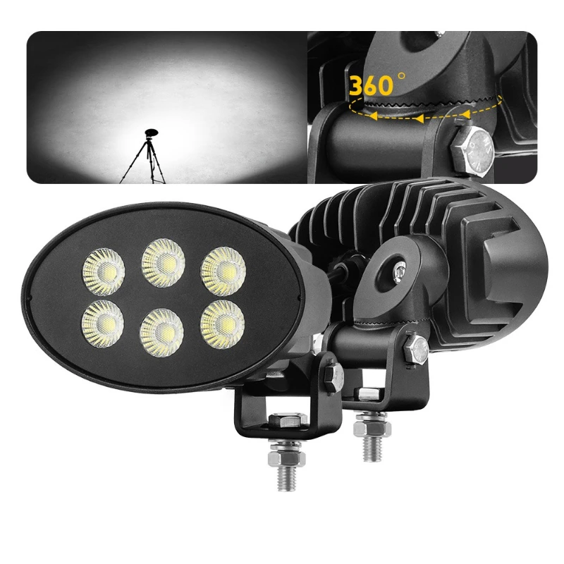 

Highlight agricultural vehicle work lights, broad light truck spotlights, oval engineering lights