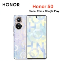 HUAWEI Honor 50 Smartphone 5G Global ROM 6.57 inch 108MP Camera 128GB/256GB ROM Mobile phones Android Google Play Cell phone