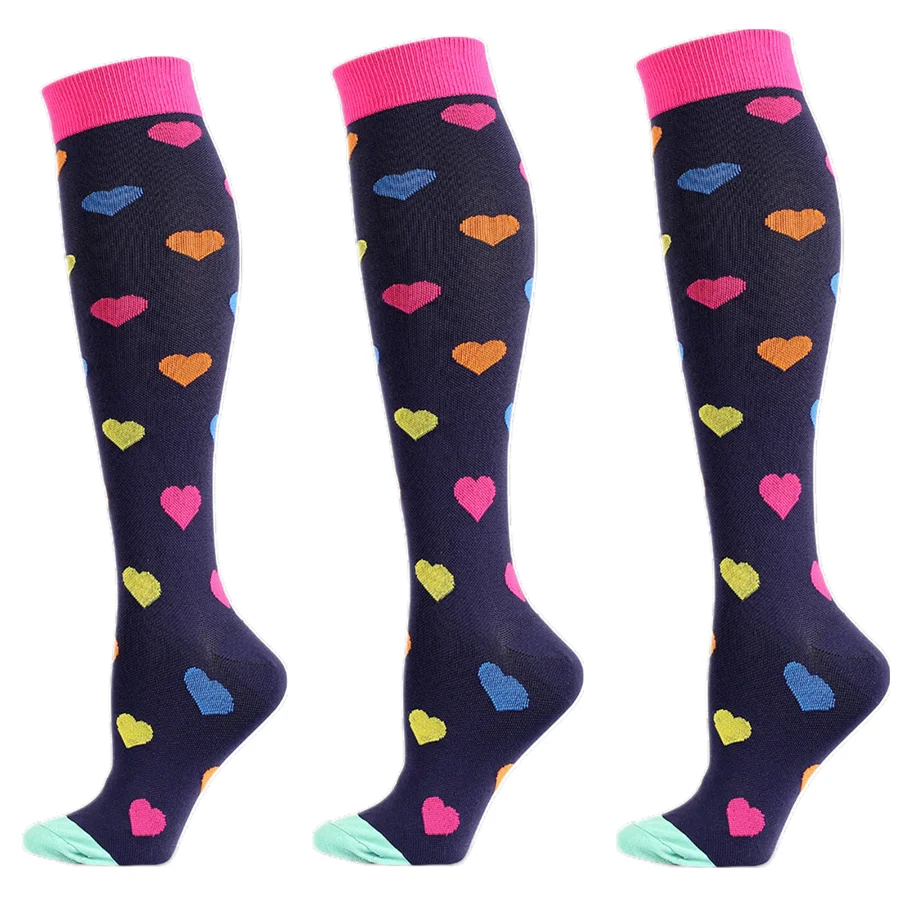 남녀 사이클링 러닝 요가 스포츠 압박 양말 운동 축구 농구 럭비 하이킹 테니스 스케이트보드