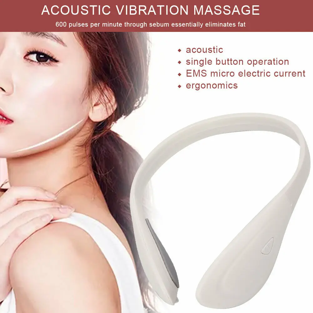 Face-lifting V Face Massage Instrument Double Chin Dissolve Fat Thin Masseter Facial Massager effective convenient  face