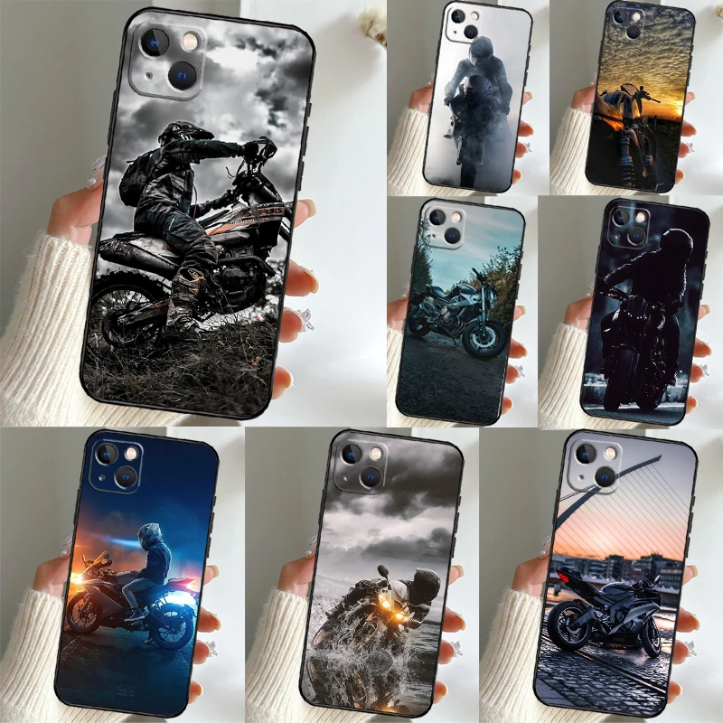 Fashion Motorcycle Man Case For OnePlus Nord CE 6 5 4 3 2 Lite N20 N30 OnePlus 15 13 12 11 10T 13T 13R 12R 15R 15T