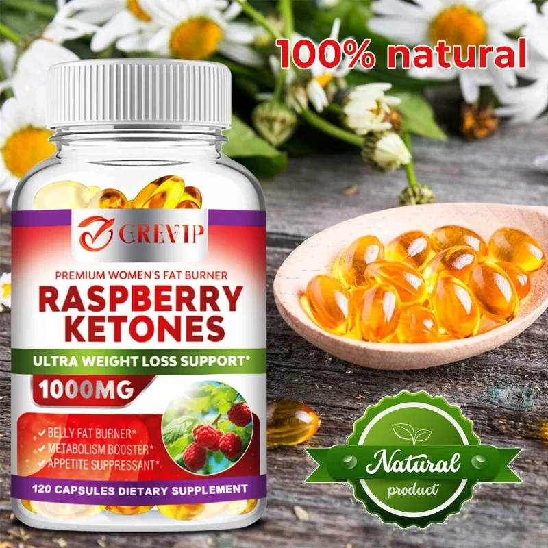 Perawatan kesehatan 100% murni Raspberry Ketones, hingga 1000 Mg Per menyajikan-3 bulan pasokan non-gmo-dukungan menurunkan berat badan canggih