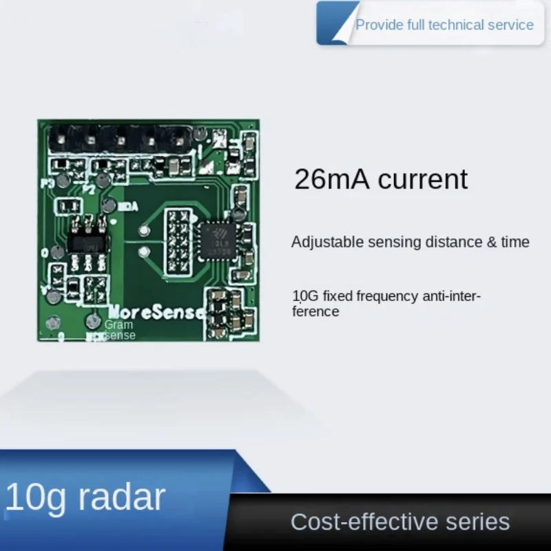 

10G radar sensing module Human movement intelligent detection Low power consumption Small size lighting Home smart door lock