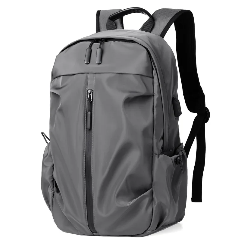 Mochila De Viaje con carga USB para hombre, bolsa de ordenador de ocio para negocios, mochila escolar para estudiantes, mochila de viaje