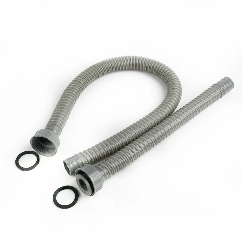 1PC 45/58mm to 0.4~2m Kitchen Sink Dishwasher Drain Hose Bathroom Accessories Universal type Household Lengthening Drainage Pipe