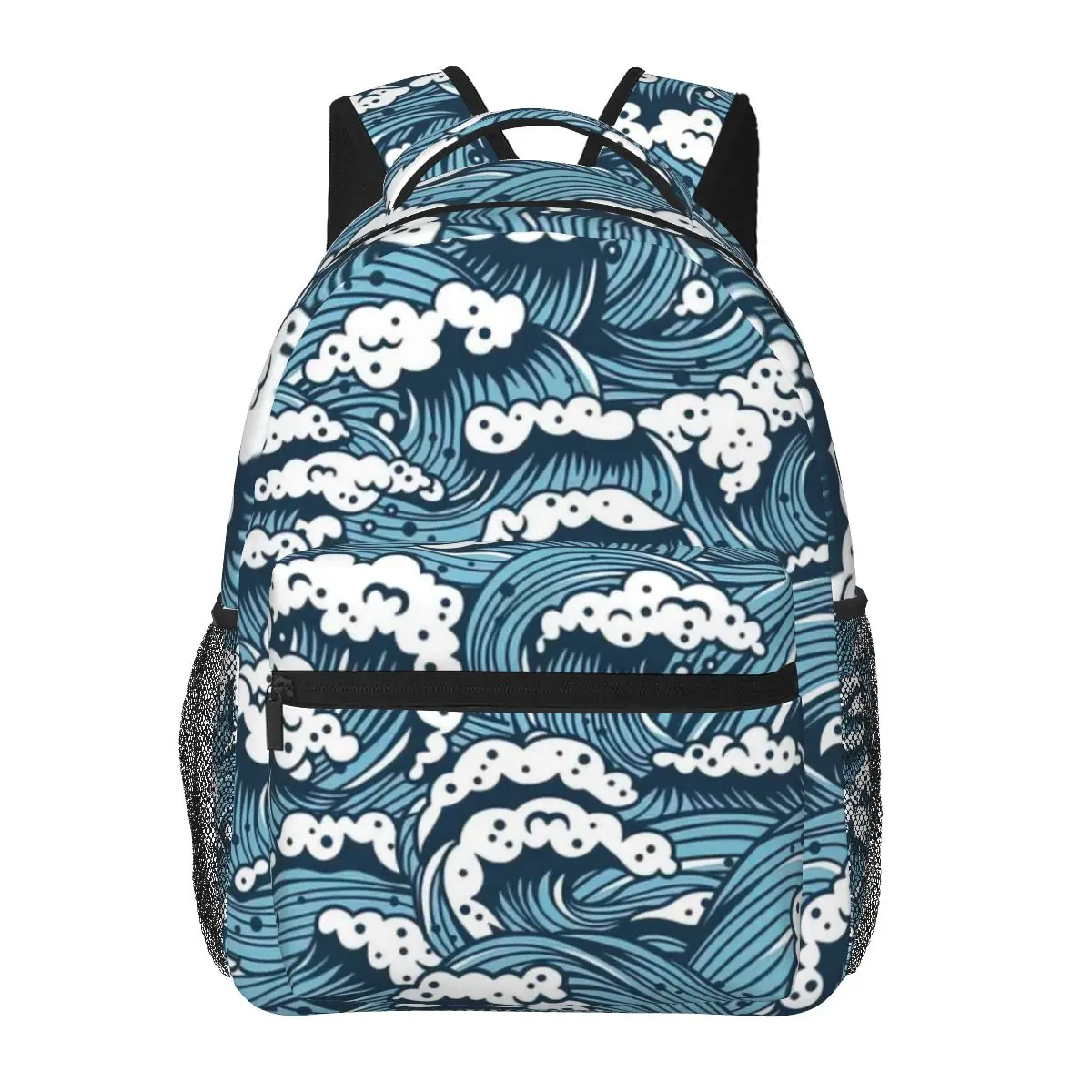 

Marine Design Backpack for Girls Boys Travel RucksackBackpacks for Teenage school bag