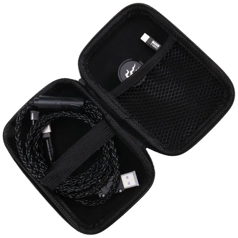 AT82-Magnetic Keyboard Cable TYPE-C Supports Dual 8K Magnetic Control Lighting 1-To-2 USB Mechanical Keyboard Cable