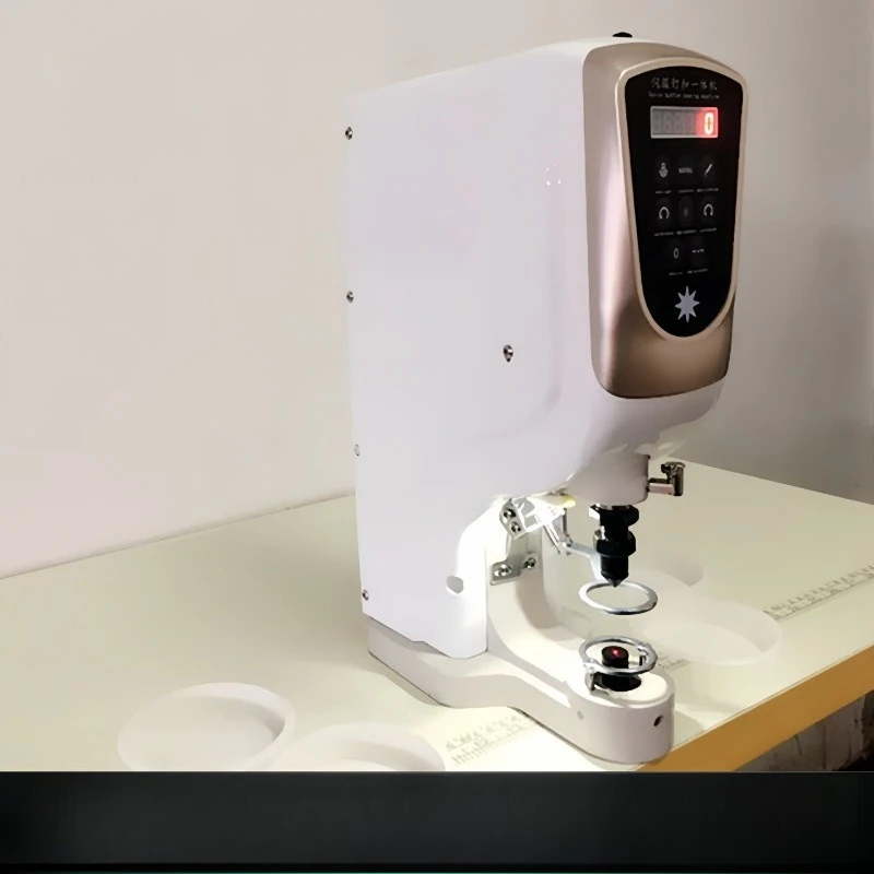 818 automatic computer buckle machine, anti-thug three-head electric big white buckle, four-in-one buckle cornhole buckle